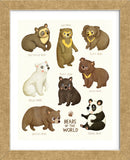 Bears of the World (Framed)