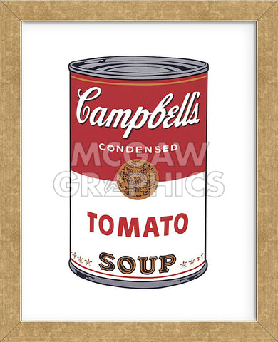 Campbell's Soup I:  Tomato, 1968 (Framed)