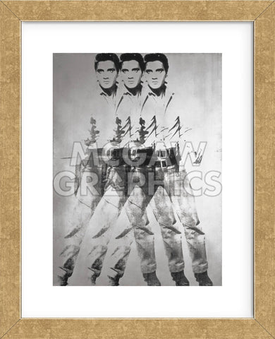 Triple Elvis®, 1963 (Framed)