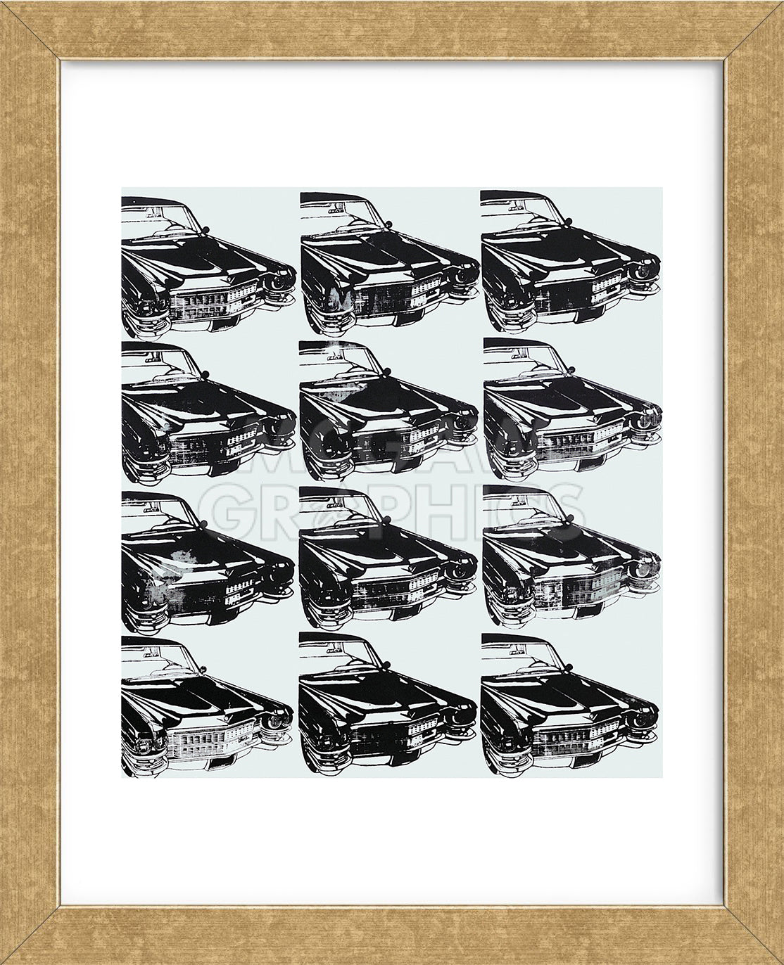 額装品/Twelve Cars 1962（アンディ ウォーホル） Warhol RFGLD-W961.jpg?v=1723050113