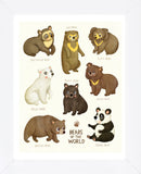 Bears of the World (Framed)