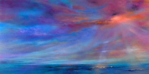 Celestial Play of Colors Panorama -  Annette Schmucker - McGaw Graphics