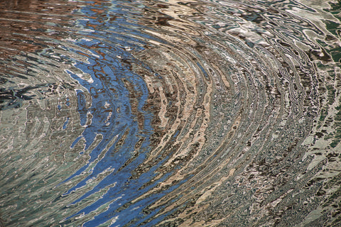 Abstract Ripple Reflections -  Norm Stelfox - McGaw Graphics