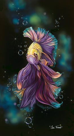 Absolutely Splendid, Betta in Gold -  Conni Treant - McGaw Graphics