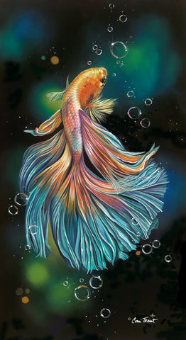 Absolutely Splendid, Betta in Orange -  Conni Treant - McGaw Graphics