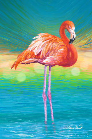 Flamingo So Pretty in Pink -  Conni Treant - McGaw Graphics