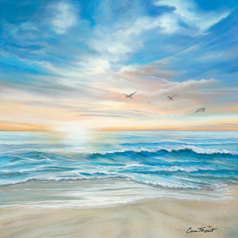 Sand, Surf, and Seagulls -  Conni Treant - McGaw Graphics