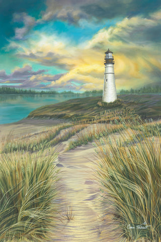 Where the Path Meets the Sea -  Conni Treant - McGaw Graphics