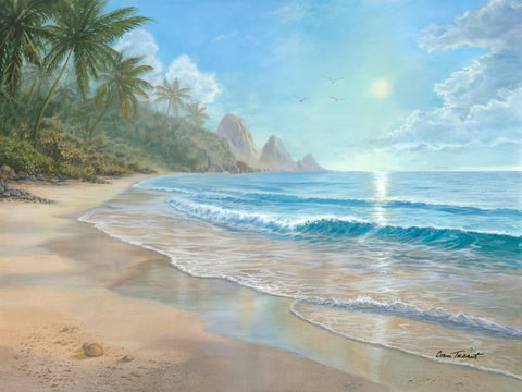 Sunlit Shores of the South Pacific -  Conni Treant - McGaw Graphics