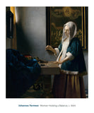 Woman Holding a Balance, c. 1664