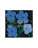 Flowers, 1964 (blue & green)
