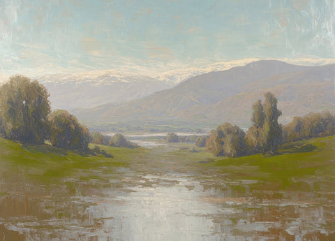 Reflections Below the Hills III -  Elara Yasna - McGaw Graphics