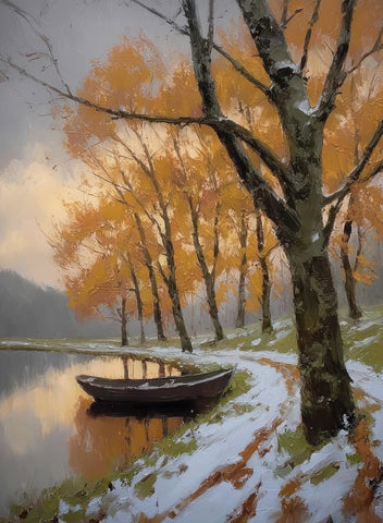 Autumn Reflection II -  Elara Yasna - McGaw Graphics
