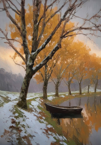 Autumn Reflection III -  Elara Yasna - McGaw Graphics