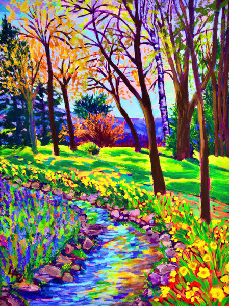 Graphics Blue Ridge Blue Ridge Mountain Spring | McGaw Graphics