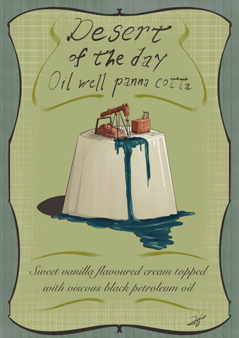 Oil Well Panna Cotta