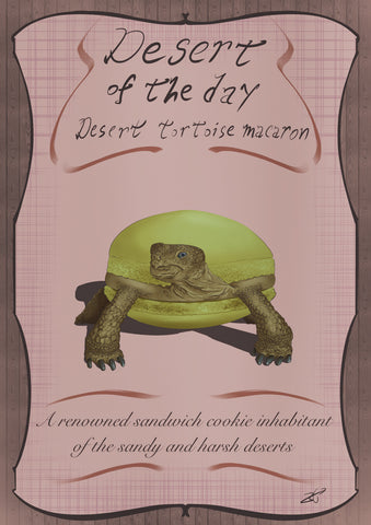 Desert Tortoise Macaron