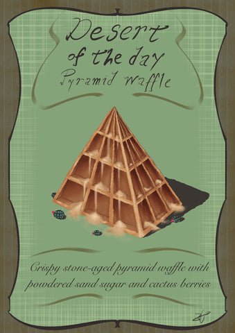 Pyramid Waffle