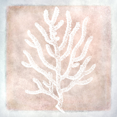 Retro Coral Watercolor Wash I -  Christine Zalewski - McGaw Graphics