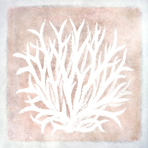 Retro Coral Watercolor Wash II -  Christine Zalewski - McGaw Graphics