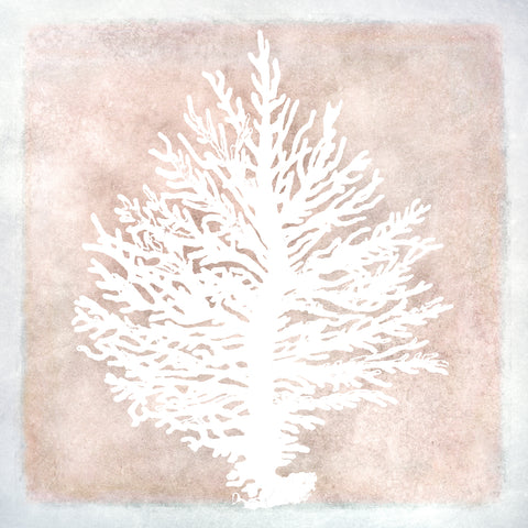 Retro Coral Watercolor Wash III -  Christine Zalewski - McGaw Graphics