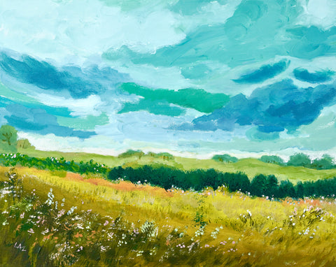 Stormy Pastures -  Lee Ann Zirbes - McGaw Graphics