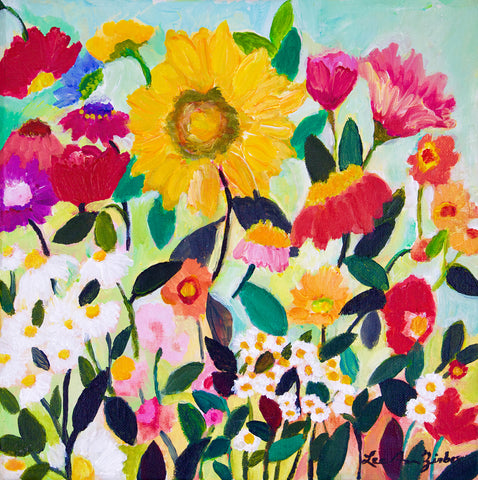 Happy Garden -  Lee Ann Zirbes - McGaw Graphics