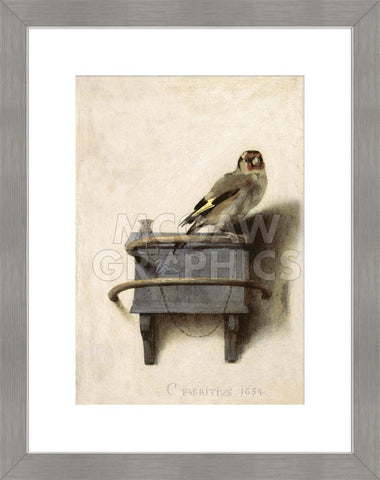 The Goldfinch, 1654 (Framed) -  Carel Fabritius - McGaw Graphics
