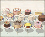 Cakes, 1963 (Framed) -  Wayne Thiebaud - McGaw Graphics