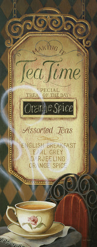 Tea time Menu -  Lisa Audit - McGaw Graphics