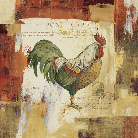 Colorful Rooster I -  Lisa Audit - McGaw Graphics