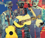 Three Folk Musicians, 1967 -  Romare Bearden - McGaw Graphics