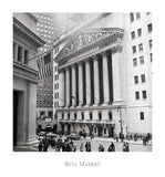 Bull Market -  Vintage Photography - McGaw Graphics