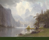 In the Mountains, 1867 -  Albert Bierstadt - McGaw Graphics