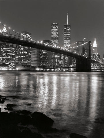 Brooklyn Bridge with World Trade Center -  Chris Bliss - McGaw Graphics