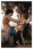 Girl Defending Herself Against Love -  William-Adolphe Bouguereau - McGaw Graphics