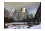 Cathedral Rock Yosemite -  Albert Bierstadt - McGaw Graphics