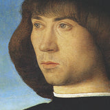 Portrait of a Young Man (detail) -  Giovanni Bellini - McGaw Graphics