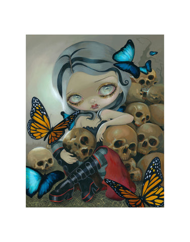 Butterflies and Bones -  Jasmine Becket-Griffith - McGaw Graphics