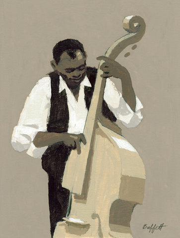 String Bass Player -  William Buffett - McGaw Graphics