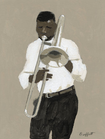 Trombone Player -  William Buffett - McGaw Graphics