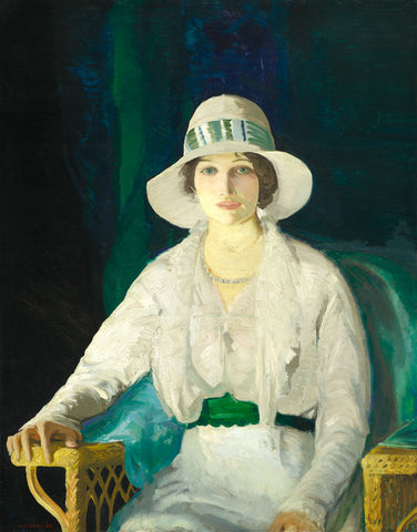 Florence Davey, 1914 -  George Bellows - McGaw Graphics