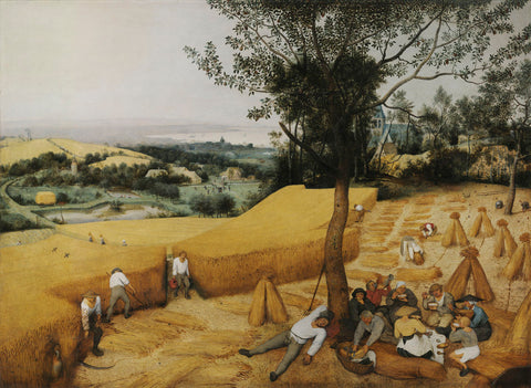 The Harvesters, 1565 -  Pieter Bruegel the Elder - McGaw Graphics