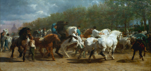 The Horse Fair -  Rosa Bonheur - McGaw Graphics