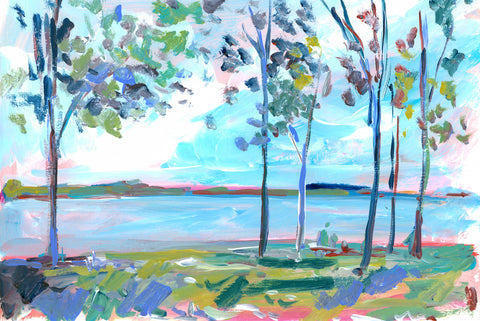 Fall Along the Shore -  Michelle Brunner - McGaw Graphics
