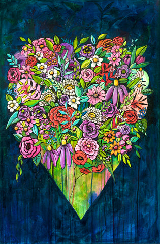 Heart in Bloom -  Cami Boyett - McGaw Graphics