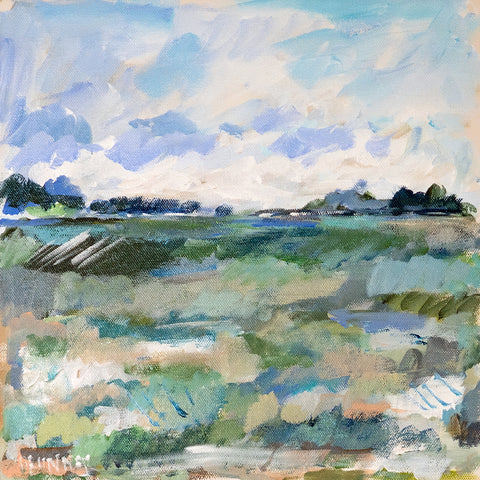 How To Paint A Marsh: Acrylic Landscape Tutorial — Michelle Brunner
