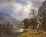 Half Dome, Yosemite Valley -  Albert Bierstadt - McGaw Graphics