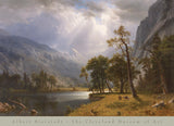 Half Dome, Yosemite Valley -  Albert Bierstadt - McGaw Graphics