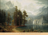 Sierra Nevada -  Albert Bierstadt - McGaw Graphics